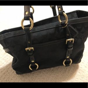 Coach Black Handbag